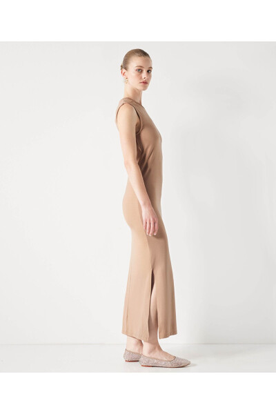 Cotton dress with cutout details - İPEKYOL (1)