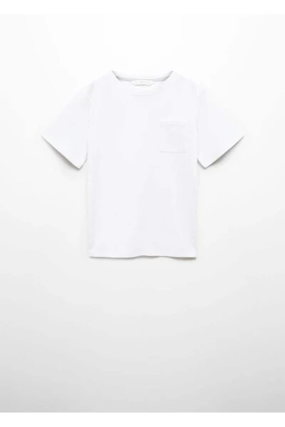Cotton Essential T-shirt - MANGO KIDS