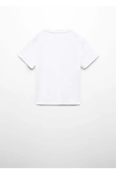 Cotton Essential T-shirt - MANGO KIDS (1)