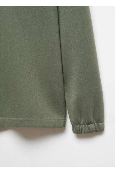 Cotton Hoodie Sweatshirt - 5