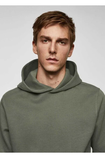 Cotton Hoodie Sweatshirt - 6