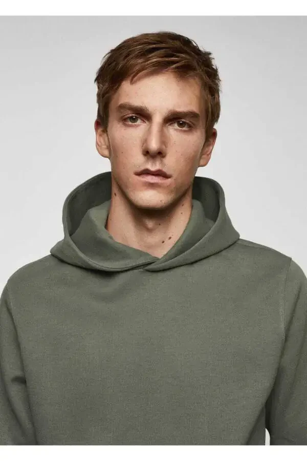 Cotton Hoodie Sweatshirt - 6