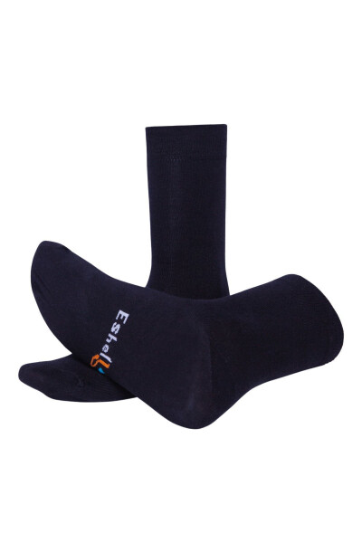 Cotton Inner Socks, Thin Black Socks to Prolong the Life of Wader Socks, 3-Pack - 4