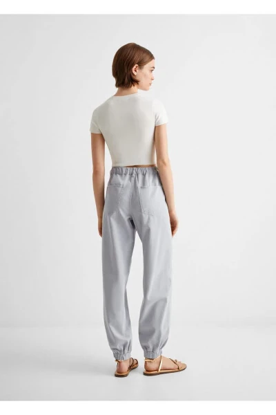 Cotton Jogger Pants - 4
