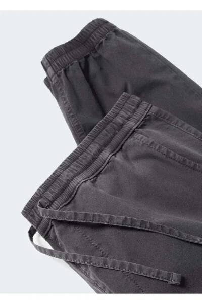 Cotton Jogger Pants - 5