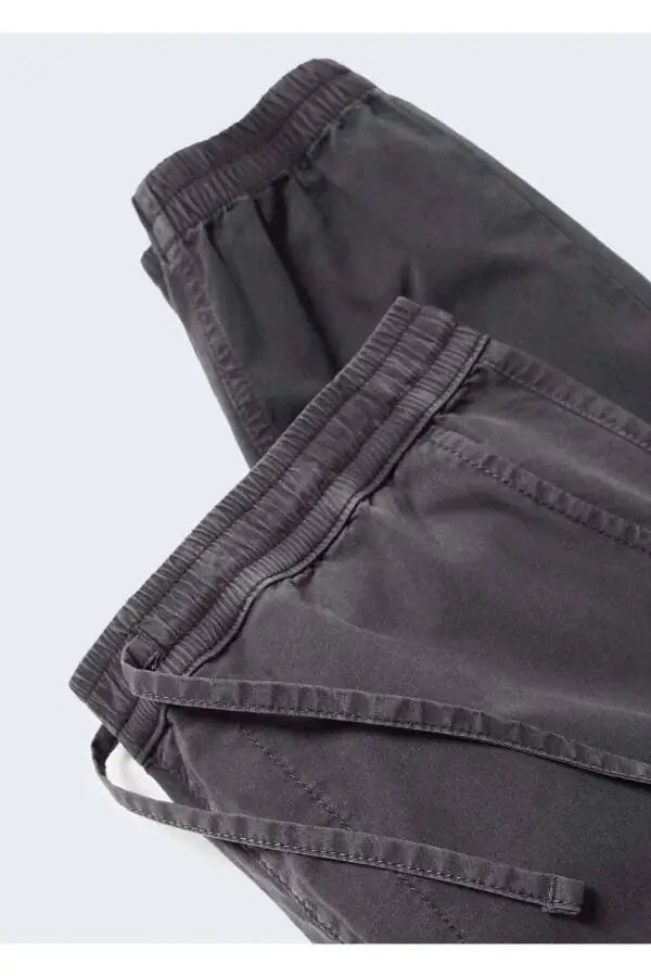 Cotton Jogger Pants - 5