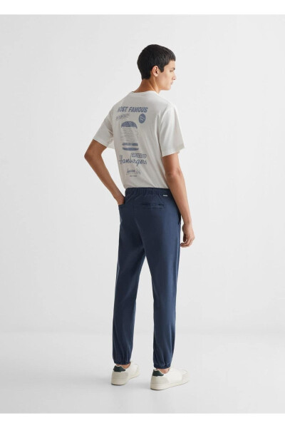 Cotton jogger pants - 4