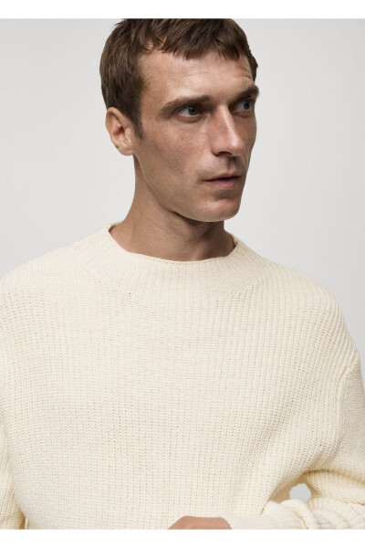 Cotton Knit Sweater - 6