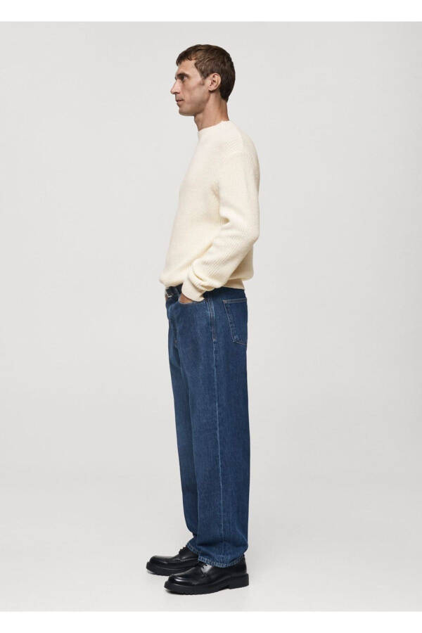 Cotton Knit Sweater - 7