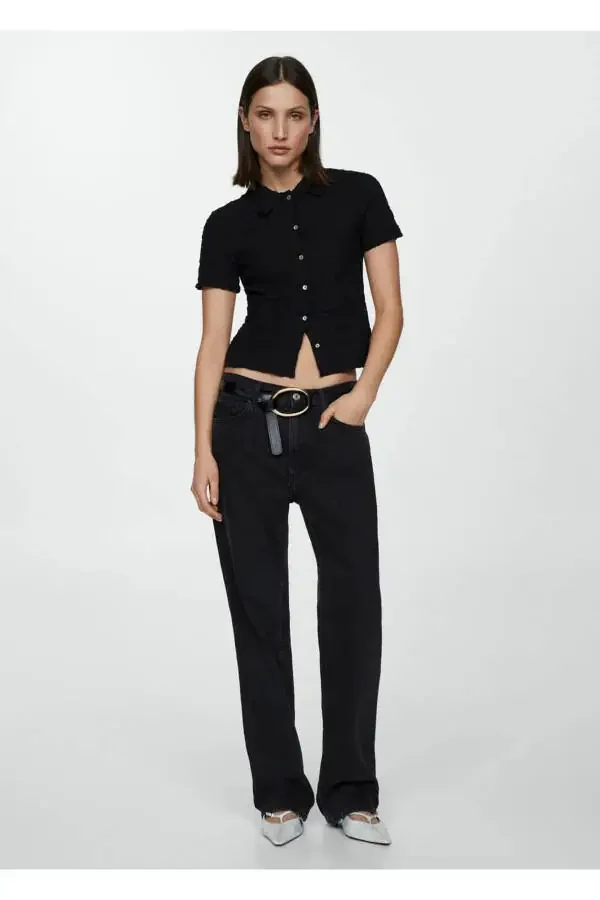 Cotton Knit T-shirt - 2