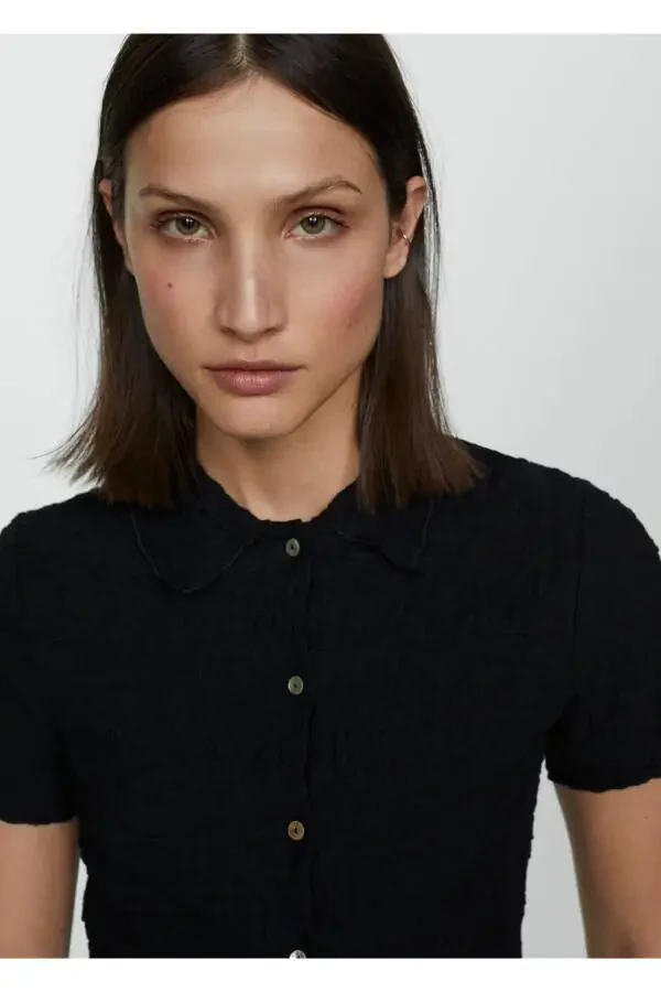 Cotton Knit T-shirt - 5