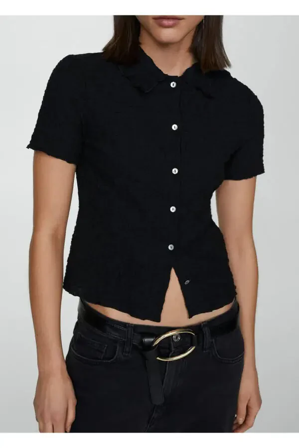 Cotton Knit T-shirt - 7