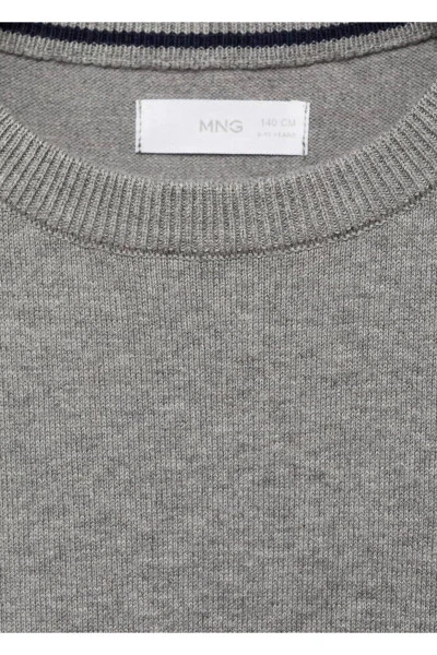 Cotton Knitted Sweater - 5