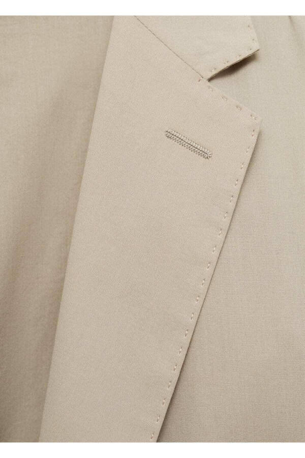 Cotton Lightweight Blazer Jacket - 5