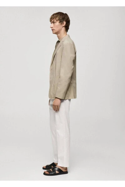 Cotton Lightweight Blazer Jacket - 8