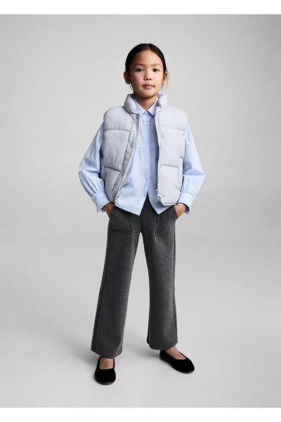 Cotton linen jersey pants - MANGO KIDS (1)