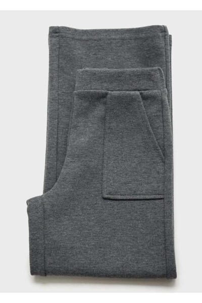 Cotton linen jersey pants - 5