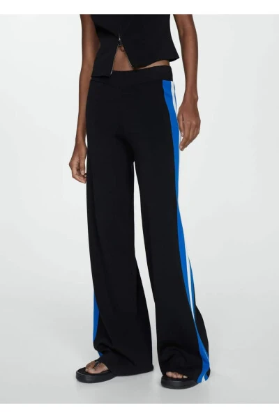 Cotton Linen Knit Trousers - 1