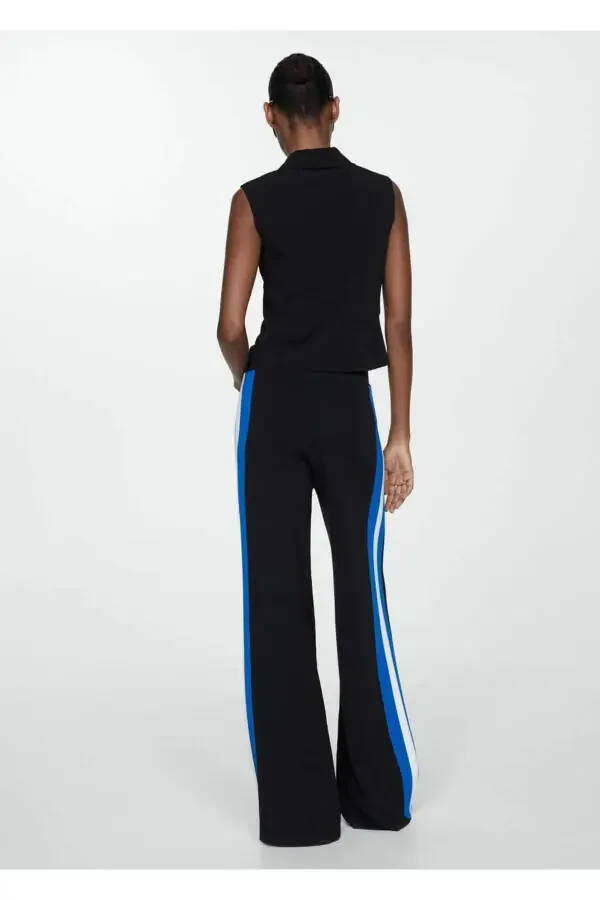 Cotton Linen Knit Trousers - 4