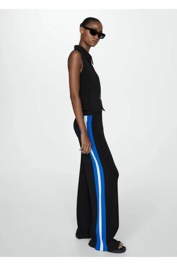 Cotton Linen Knit Trousers - 7