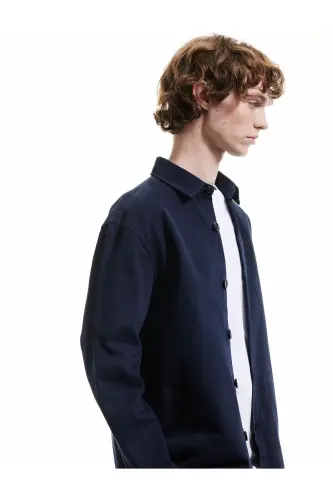 Cotton Long Sleeve Regular Fit Classic Collar Buttoned 