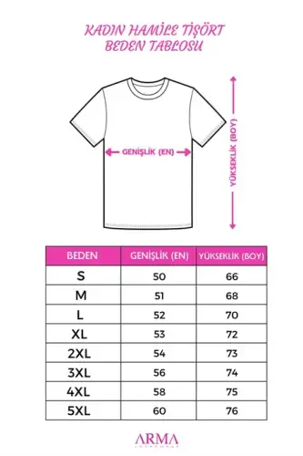 Cotton Lycra Grey Short Sleeve Maternity T-Shirt Comfortable and Breathable Maternity Wear - BÜYÜKBEDENIZ (1)