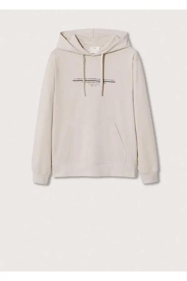 Cotton Message Sweatshirt - 3