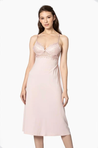 Cotton Nightgown Robe Pajama Set Shorts Set 6-Piece Bridal Dowry Set - 5045 - 4