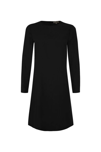 Cotton Petticoat Tunic-Black - AKER