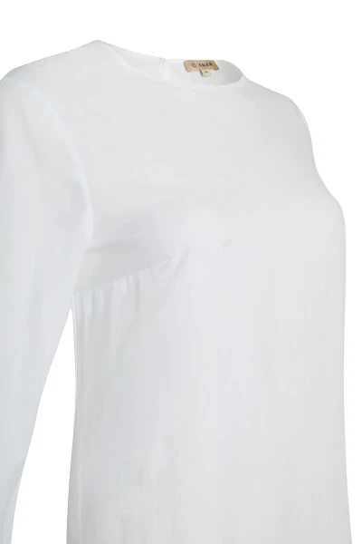 Cotton Petticoat Tunic-White - AKER (1)