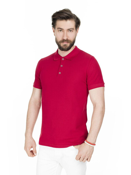 Cotton Regular Fit Buttoned Polo T Shirt 4362050 - 8