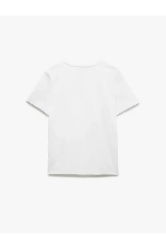 Cotton Regular Fit Short Sleeve Crew Neck Women - 4