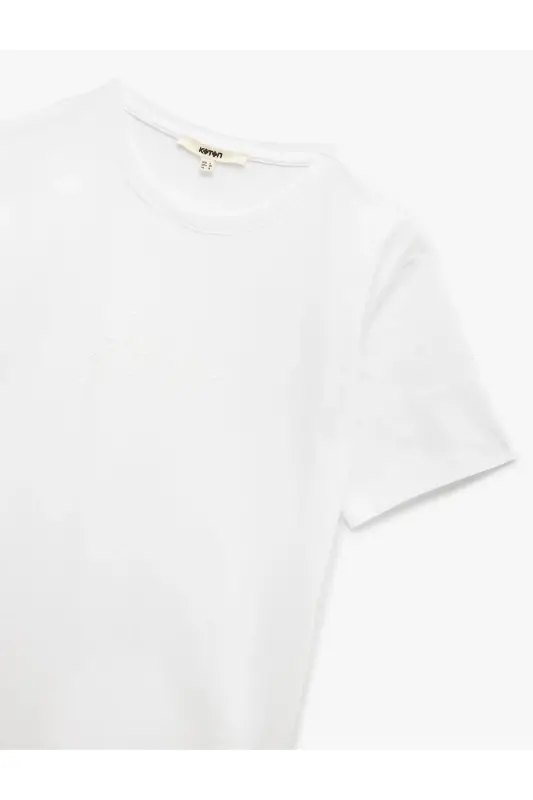 Cotton Regular Fit Short Sleeve Crew Neck Women - 5