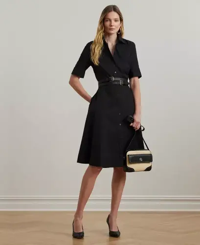 Cotton Shirtdress - 1