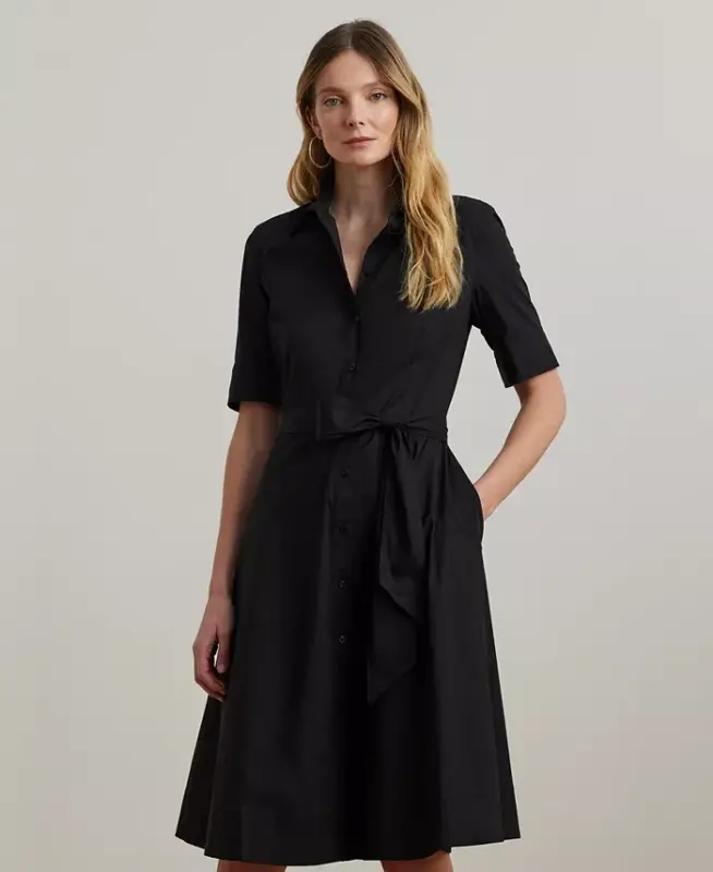 Cotton Shirtdress - 2