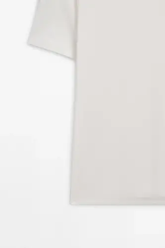 Cotton short sleeve t-shirt-ecru - 7