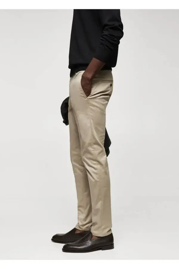Cotton Skinny Chino Pant - 7