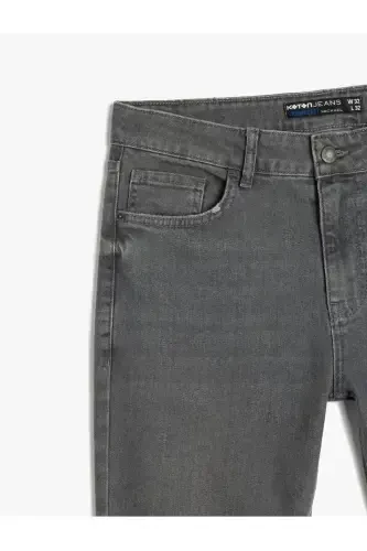 Cotton Skinny Fit Jean Pants - Michael Jean - 6