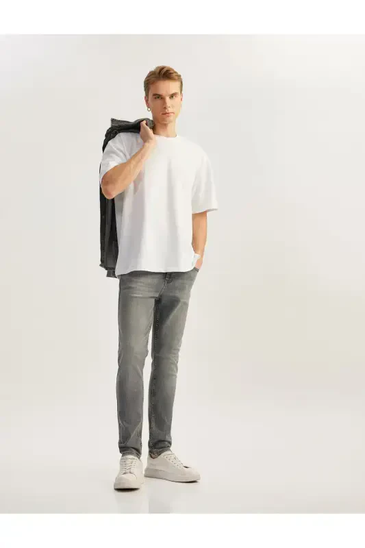 Cotton Skinny Fit Jean Pants - Michael Jean - KOTON
