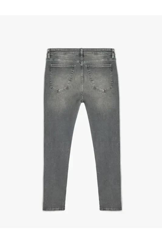 Cotton Skinny Fit Jean Pants - Michael Jean - 5