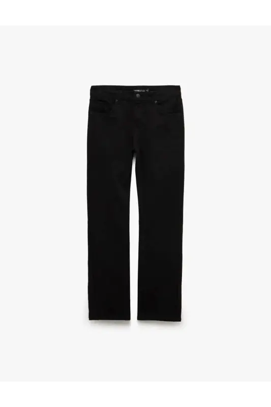 Cotton Skinny Fit - Michael Jean Black Men's Jean - 4