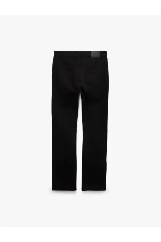 Cotton Skinny Fit - Michael Jean Black Men's Jean - 5