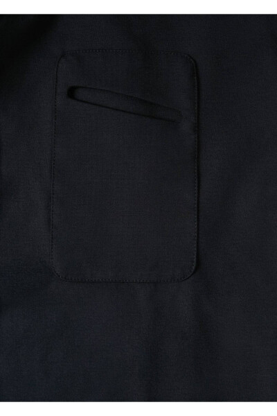 Cotton Slim Fit Blazer Jacket - 5
