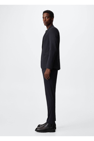 Cotton Slim Fit Blazer Jacket - 6