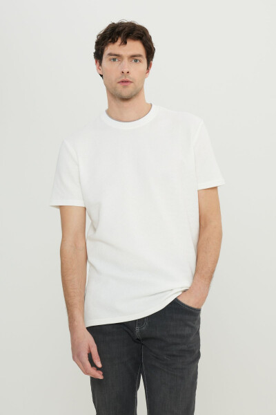 Cotton Slim Fit Narrow Cut Polo Collar Jacquard Stretch - 3