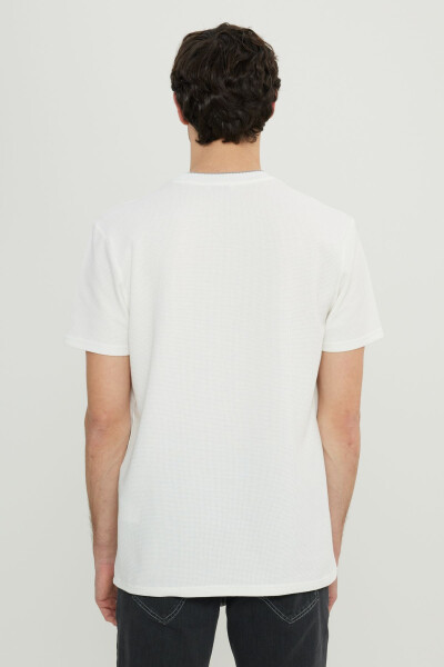 Cotton Slim Fit Narrow Cut Polo Collar Jacquard Stretch - 5