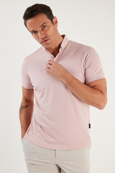 Cotton Slim Fit Polo T-Shirt 646R1000 - 12