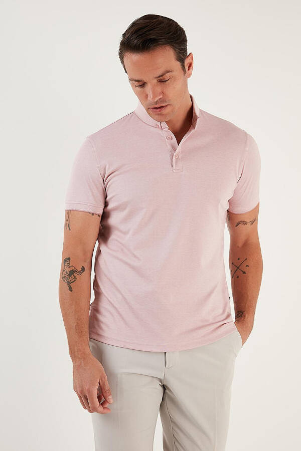 Cotton Slim Fit Polo T-Shirt 646R1000 - 15