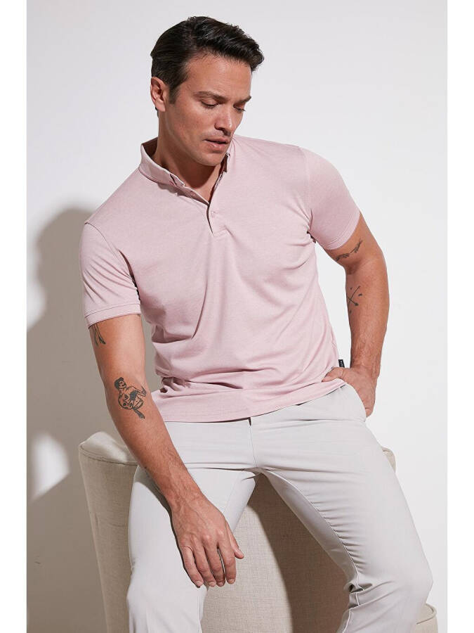 Cotton Slim Fit Polo T-Shirt 646R1000 - 6