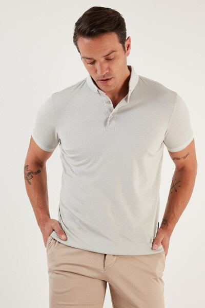 Cotton Slim Fit Polo T Shirt 646R1000 - 14